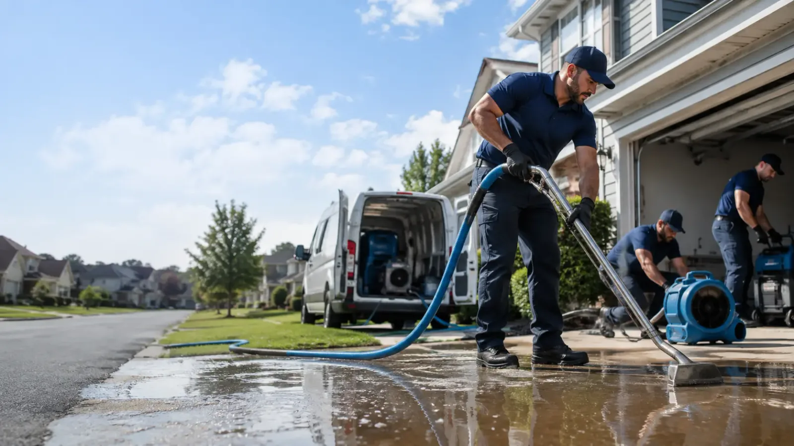 Flood Damage Restoration in New Washington, IN